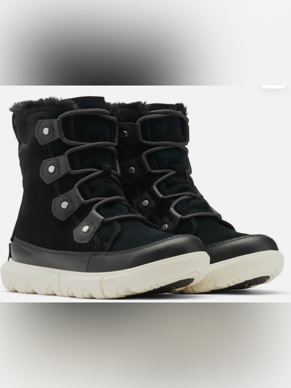 6 1/2 Black sorrell Joan explorer 3’s